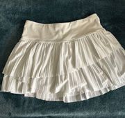 White Tennis Skort