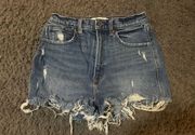 Abercrombie & Fitch  ultra high rise mom short