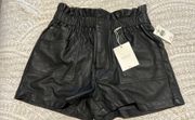 Kancan Leather Shorts