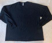 Gildan Black Crew Neck