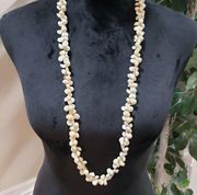 Women's Vintage Cowrie Shell Lei Genuine Cowrie Shells Necklace