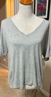 Vince Pima Cotton V-neck t-shirt. Grey, size L. Super soft. Great condition.