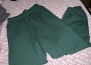 GREEN COTTON ON SWEATS