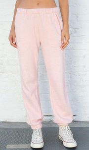 light pink rosa sweatpants one size