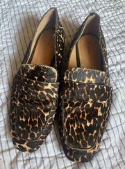 Lucy Genuine Calf Hair Loafers Size 8.5