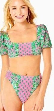 Lilly Pulitzer Ressina Bikini Top Size 16