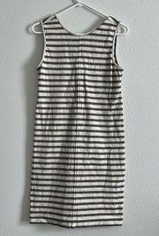 Lou & Grey | Sleeveless Striped Scoop Back Dress