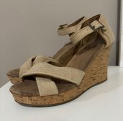 Tan Wedges