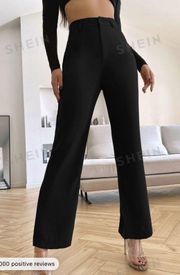 High Rise Tailored Pants