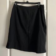 Hillard and Hanson black pencil skirt