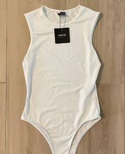 White Tank Top Bodysuit