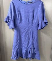 Gianni Bini Cocktail Ruffle Hem Dress Size Small