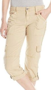 Sanctuary cargo capris tan