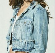 Carmar Distressed Jean Jacket