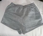 Gray soft shorts
