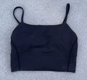 Black Sports Bra Size 4