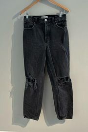 Abercrombie 90s Ultra High Rise Straight Jeans