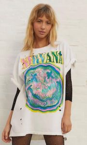 Urban Outfitters Nirvana Distressed T-Shirt