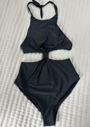 One Piece Side Cutout Swimsuit