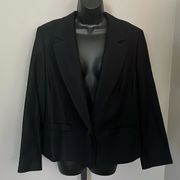 Pendleton VTG Wool Black Blazer Size 36