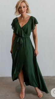 Forest Green Maxi Dress