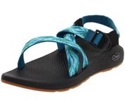 Chaco Women's Z1 Yampa Sandal Vibram Outdoor Hiking Teal Blue Size 8