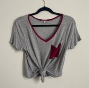 Slouchy Vneck Tee 