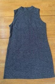 Minimalist Knit Classic Business Casual Shift Tank Mini Dress, Size 14/ large