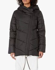 -BLACK DOWN JACKET-SIZE MEDIUM