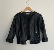 Faux Leather Jacket