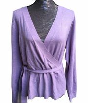 NY&Co soft purple sweater