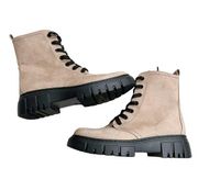 Limelight combat boots size 9