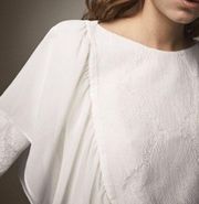 Massimo Dutti lace blouse