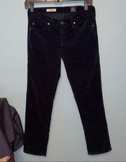 AG Adriano Goldschmied AG Adriano Goldschmeid The Stilt Cigarette Leg Corduroy Pants Size 26R