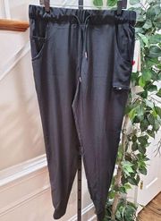 New York Laundry + MEDics Scrubs Jogger Pants Size L Drawstring Waist Pockets