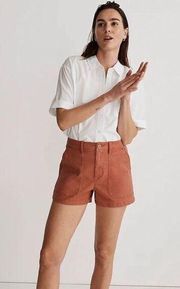 Madewell 27 High Rise Denim Orange Shorts