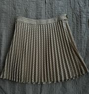 Collection Pleated Plaid Skirt