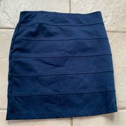 blue pencil skirt Sz small