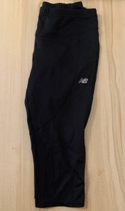 Black Capri Workout Leggings