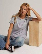 Women's Classic Short Sleeve T-Shirt XL Gray