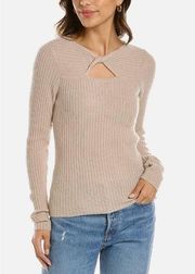 Design History Cashmere Twist Front Sweater