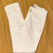 BCBGMAXAZRIA zipper jeans