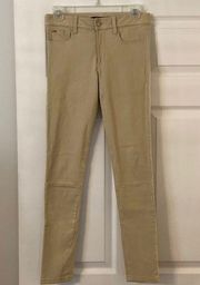 JOE’S 100% Lamb Leather Pants size 26 skinny excellent condition inseam 27”