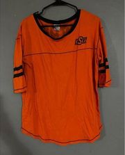 Creative Apparel Oklahoma State Cowboys Short Sleeve Shirt Size Large