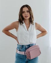 Pink Ayla & Co Belt Bag Card Holder