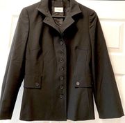 Akris Punto 8 Button 2 Pocket Wool Blazer Coat Women's Size 6