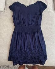 Nordstrom Navy Blue Mini Dress Size Small