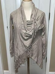 Love stitch wrap cardigan