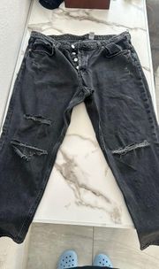 Distressed Boyfriend Jean