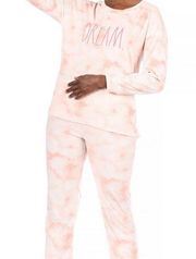 Rae Dunn pink tie dye soft pajama pants size medium